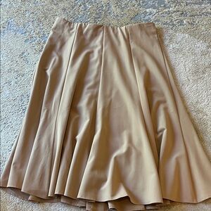 Bob mackie size large Elegant Tan Women's Skirt like new